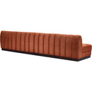  Manufacturer Color_Cognac -- Meridian Quinn Stationary Fabric Sofa IMAGE 6