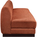  Manufacturer Color_Cognac -- Meridian Quinn Stationary Fabric Sofa IMAGE 7