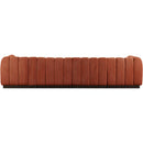  Manufacturer Color_Cognac -- Meridian Quinn Stationary Fabric Sofa IMAGE 3