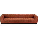  Manufacturer Color_Cognac -- Meridian Quinn Stationary Fabric Sofa IMAGE 5