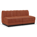  Manufacturer Color_Cognac -- Meridian Quinn Stationary Fabric Sofa IMAGE 10