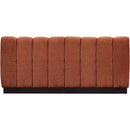  Manufacturer Color_Cognac -- Meridian Quinn Stationary Fabric Sofa IMAGE 3