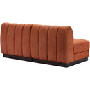  Manufacturer Color_Cognac -- Meridian Quinn Stationary Fabric Sofa IMAGE 6