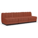  Manufacturer Color_Cognac -- Meridian Quinn Stationary Fabric Sofa IMAGE 10
