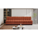  Manufacturer Color_Cognac -- Meridian Quinn Stationary Fabric Sofa IMAGE 2