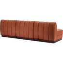  Manufacturer Color_Cognac -- Meridian Quinn Stationary Fabric Sofa IMAGE 6
