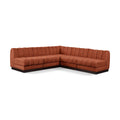  Manufacturer Color_Cognac -- Meridian Quinn Fabric 5 pc Sectional IMAGE 1