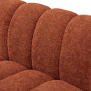  Manufacturer Color_Cognac -- Meridian Quinn Fabric 5 pc Sectional IMAGE 7