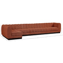  Manufacturer Color_Cognac -- Meridian Quinn Fabric 6 pc Sectional IMAGE 19