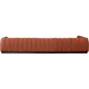  Manufacturer Color_Cognac -- Meridian Quinn Fabric 6 pc Sectional IMAGE 3