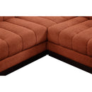  Manufacturer Color_Cognac -- Meridian Quinn Fabric 6 pc Sectional IMAGE 12