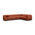  Manufacturer Color_Cognac -- Meridian Quinn Fabric 6 pc Sectional IMAGE 1