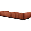  Manufacturer Color_Cognac -- Meridian Quinn Fabric 7 pc Sectional IMAGE 6