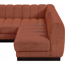  Manufacturer Color_Cognac -- Meridian Quinn Fabric 8 pc Sectional IMAGE 12