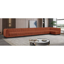  Manufacturer Color_Cognac -- Meridian Quinn Fabric 8 pc Sectional IMAGE 2