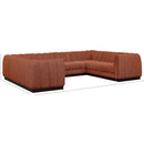  Manufacturer Color_Cognac -- Meridian Quinn Fabric 8 pc Sectional IMAGE 15