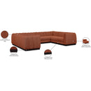  Manufacturer Color_Cognac -- Meridian Quinn Fabric 8 pc Sectional IMAGE 16