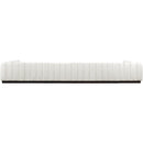  Manufacturer Color_Cream -- Quinn 197" Cream Chenille Fabric Upholstered 8 pc Modular Sectional IMAGE 3