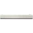  Manufacturer Color_Cream -- Quinn 229" Cream Chenille Fabric Upholstered 8 pc Modular Sectional IMAGE 3