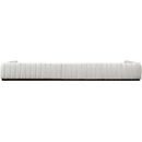  Manufacturer Color_Cream -- Quinn 229" Cream Chenille Fabric Upholstered 9 pc Modular Sectional IMAGE 3