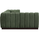  Manufacturer Color_Green -- Quinn 101" Green Chenille Fabric Upholstered 4 pc Modular Sectional IMAGE 7