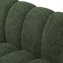  Manufacturer Color_Green -- Quinn 101" Green Chenille Fabric Upholstered 5 pc Modular Sectional IMAGE 8