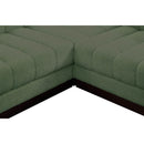  Manufacturer Color_Green -- Quinn 197" Green Chenille Fabric Upholstered 8 pc Modular Sectional IMAGE 17