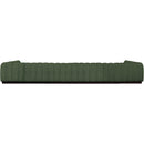 Meridian Quinn Green Chenille Fabric Modular Sectional IMAGE 3