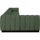  Manufacturer Color_Green -- Quinn 229" Green Chenille Fabric Upholstered 8 pc Modular Sectional IMAGE 7