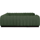  Manufacturer Color_Green -- Quinn 133" Green Chenille Fabric Upholstered 8 pc Modular Sectional IMAGE 7