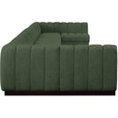  Manufacturer Color_Green -- Quinn 229" Green Chenille Fabric Upholstered 9 pc Modular Sectional IMAGE 7