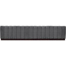 Meridian Quinn Grey Chenille Fabric Modular Sofa IMAGE 3