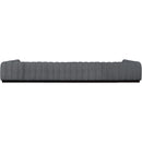 Meridian Quinn Grey Chenille Fabric Modular Sectional IMAGE 3