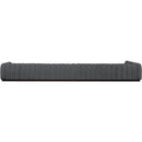  Manufacturer Color_Grey -- Quinn 229" Grey Chenille Fabric Upholstered 8 pc Modular Sectional IMAGE 3