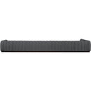 Meridian Quinn Grey Chenille Fabric Modular Sectional IMAGE 3