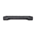  Manufacturer Color_Grey -- Quinn 229" Grey Chenille Fabric Upholstered 9 pc Modular Sectional IMAGE 1