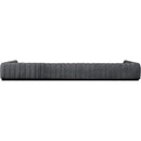 Meridian Quinn Grey Chenille Fabric Modular Sectional IMAGE 3