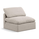  Manufacturer Color_Beige -- Meridian Indulge Stationary Fabric Chair IMAGE 1