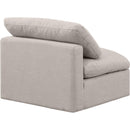  Manufacturer Color_Beige -- Meridian Indulge Stationary Fabric Chair IMAGE 6