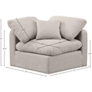  Manufacturer Color_Beige -- Meridian Indulge Stationary Fabric Chair IMAGE 8