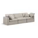  Manufacturer Color_Beige -- Meridian Indulge Stationary Fabric Sofa IMAGE 1