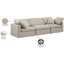  Manufacturer Color_Beige -- Meridian Indulge Stationary Fabric Sofa IMAGE 9
