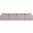  Manufacturer Color_Beige -- Meridian Indulge Stationary Fabric Sofa IMAGE 3
