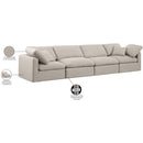  Manufacturer Color_Beige -- Meridian Indulge Stationary Fabric Sofa IMAGE 9