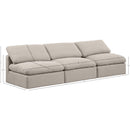  Manufacturer Color_Beige -- Meridian Indulge Stationary Fabric Sofa IMAGE 7