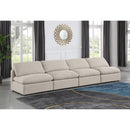  Manufacturer Color_Beige -- Meridian Indulge Stationary Fabric Sofa IMAGE 2
