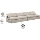  Manufacturer Color_Beige -- Meridian Indulge Stationary Fabric Sofa IMAGE 8