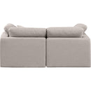  Manufacturer Color_Beige -- Meridian Indulge Stationary Fabric Sofa IMAGE 3
