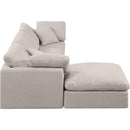 Manufacturer Color_Beige -- Meridian Indulge Fabric 4 pc Sectional IMAGE 5