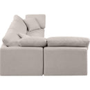  Manufacturer Color_Beige -- Meridian Indulge Fabric 4 pc Sectional IMAGE 5